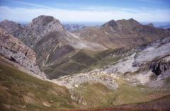  ,  09 septembre 1995, vue sur le col d'Iseye (64)