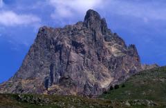  , 29 juin 2003, Vue de la cabane de Peyreget (64)